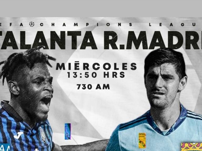 Atalanta vs Real Madrid. Foto: W Deportes