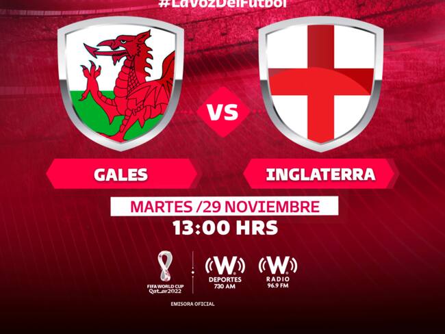 Gales vs Inglaterra: En VIVO y en directo online, Jornada 3, Copa del Mundo, Qatar 2022