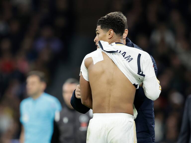 Jude Bellingham sufrió una luxación en el hombro y es duda para Champions League