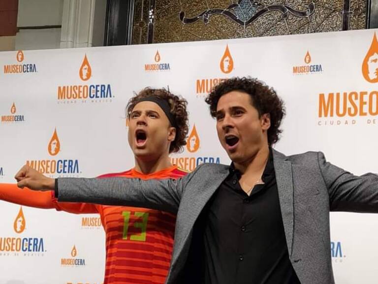 Guillermo Ochoa débela figura en el museo de cera