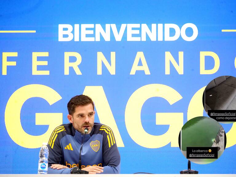 Fernando Gago deja la casa que ocupaba en México en condiciones deplorables.