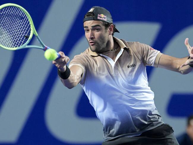 Mateo Berrettini se roba el show en el Abierto de Acapulco