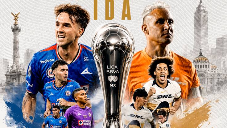 Cruz Azul vs Pumas EN VIVO: cuándo y dónde y a qué hora ver la final de ida de la Liga MX 2026