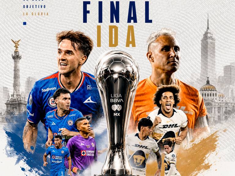 Cruz Azul vs Pumas EN VIVO: cuándo y dónde y a qué hora ver la final de ida de la Liga MX 2026