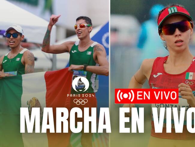 Juegos Olímpicos, EN VIVO Marcha mexicanos, femenil y masculino 20 km, a qué hora y dónde ver a París 2024
