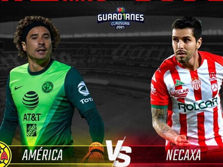 América vs Necaxa . Foto: Especial
