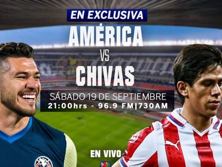 América vs Chivas. Foto: Wdeportes