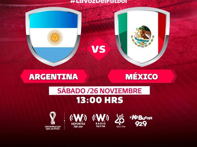 Argentina vs Mexico en vivo
