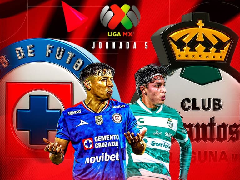 Cruz Azul vs Santos: EN VIVO, dónde, cuándo y a qué hora ver el juego de la Jornada 5 del Apertura 2025 Liga MX