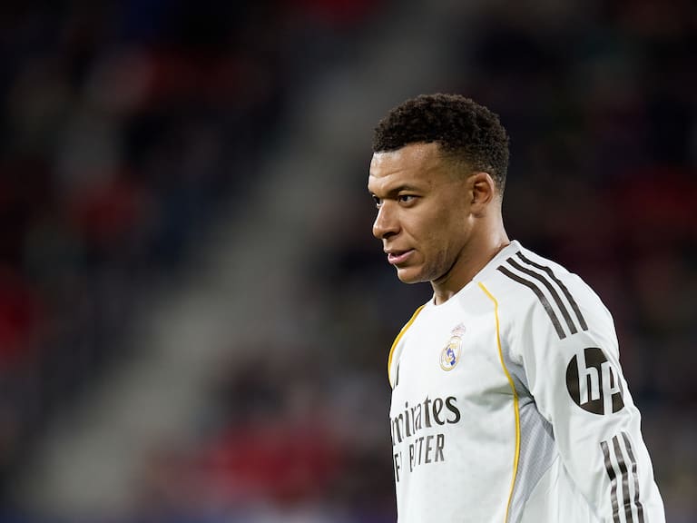 Kylian Mbappe del Real Madrid