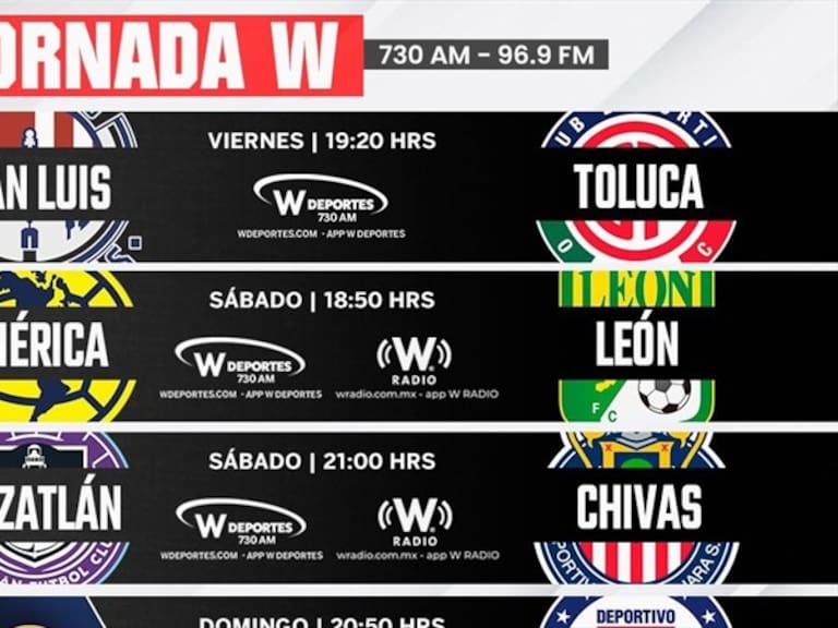 Agenda W Deportes. Foto: