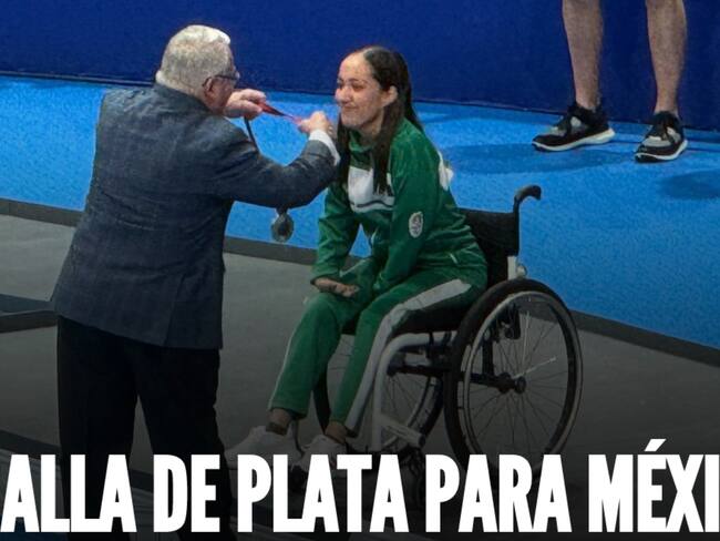 Haideé Aceves gana medalla de plata en Juegos Paralímpicos Paris 2024