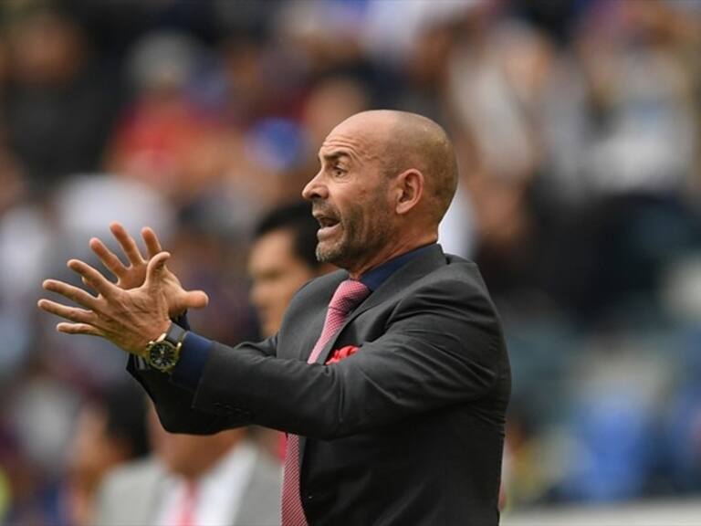 Paco Jémez en un partido con Cruz Azul. Foto: Getty Images