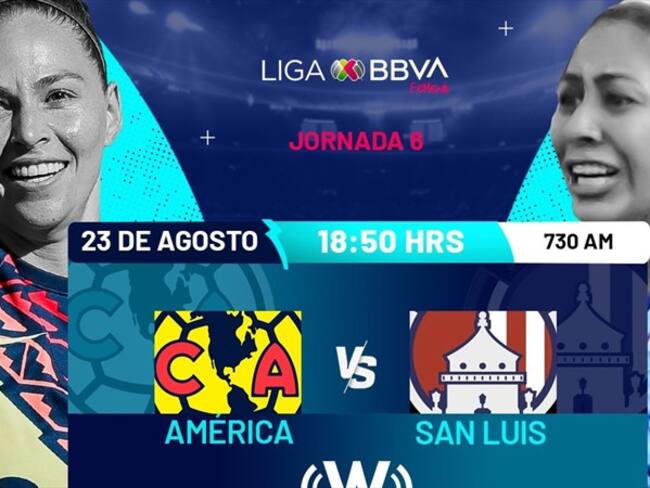 América vs San Luis, Liga Femenil, Jornada 6, Liga MX, Grita MéxicoA21