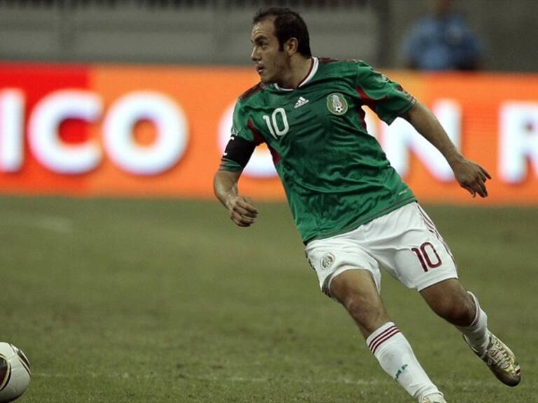Cuauhtémoc Blanco con la Selección Mexicana. Foto: Getty Images