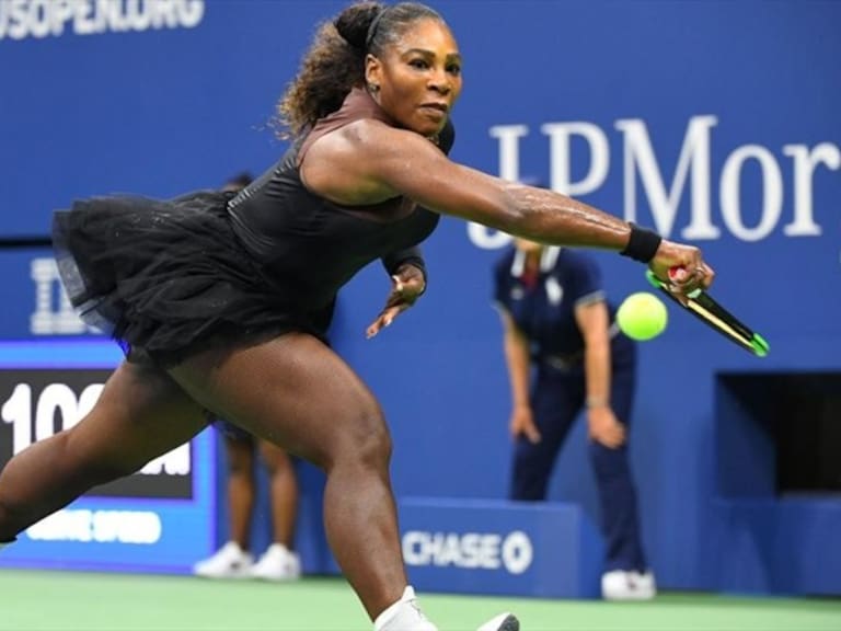 Serena Williams en el Us Open. Foto: W Deportes