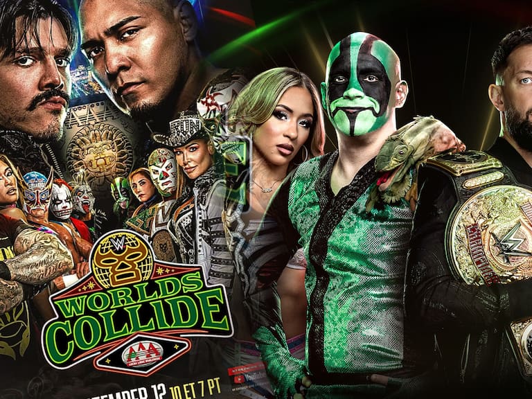 Worlds Collide WWE vs AAA: VER EN VIVO, Horario, cuándo es, cartelera completa y luchadores