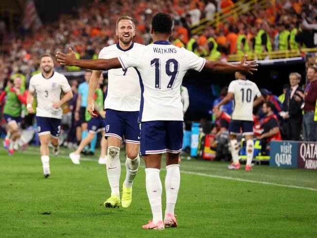 Inglaterra eliminó a Países Bajos al 90´ y va a la Final de la Euro 2024