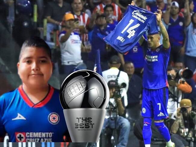 José Armando, joven aficionado del Cruz Azul es nominado por la FIFA al premio The Best