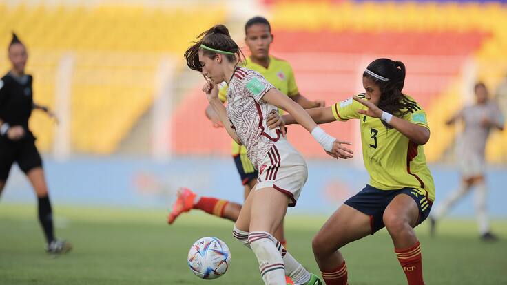 Selección Mexicana Sub 17 femenil se despide del Mundial de la India tras caer ante Colombia