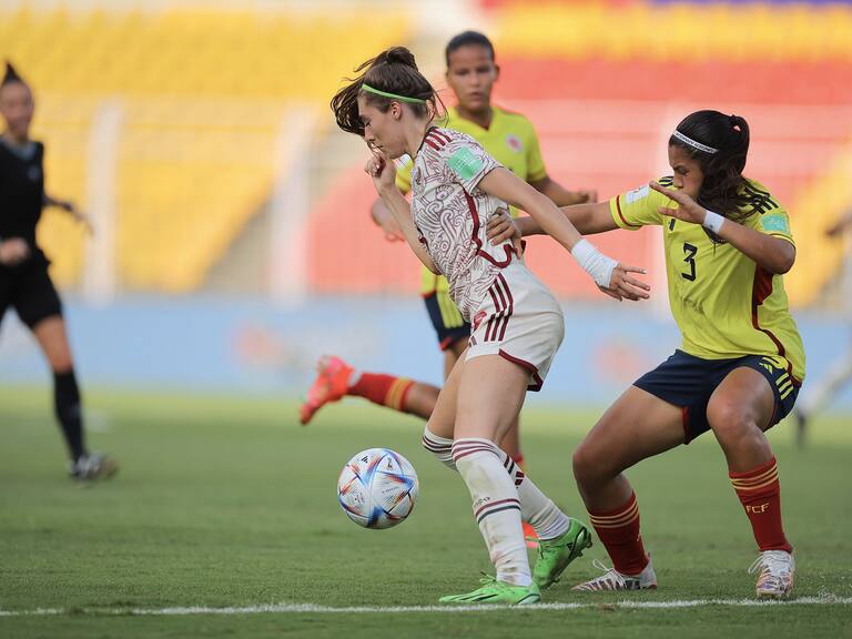 La Selección Mexicana Sub 17 femenil cae ante Colombia
