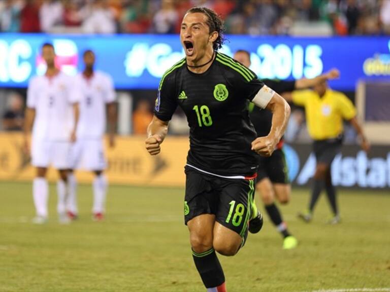 Andrés Guardado con la Selección Mexicana. Foto: