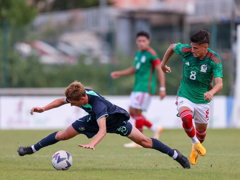 Selección Mexicana Sub 23 pierde ante Australia / FOTO: TW @TournoiMRevello