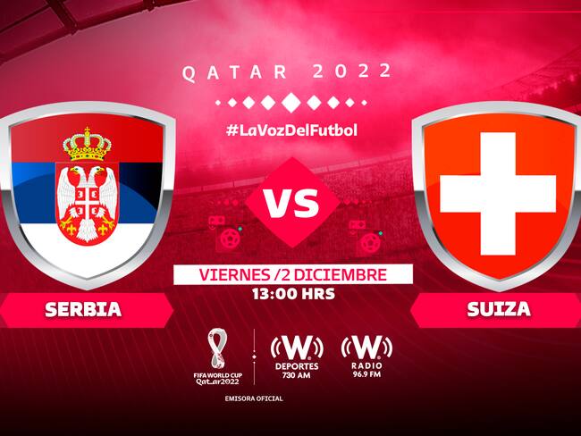 Serbia vs Suiza: En VIVO y en directo online, Jornada 3, Mundial de Qatar 2022, Grupo G
