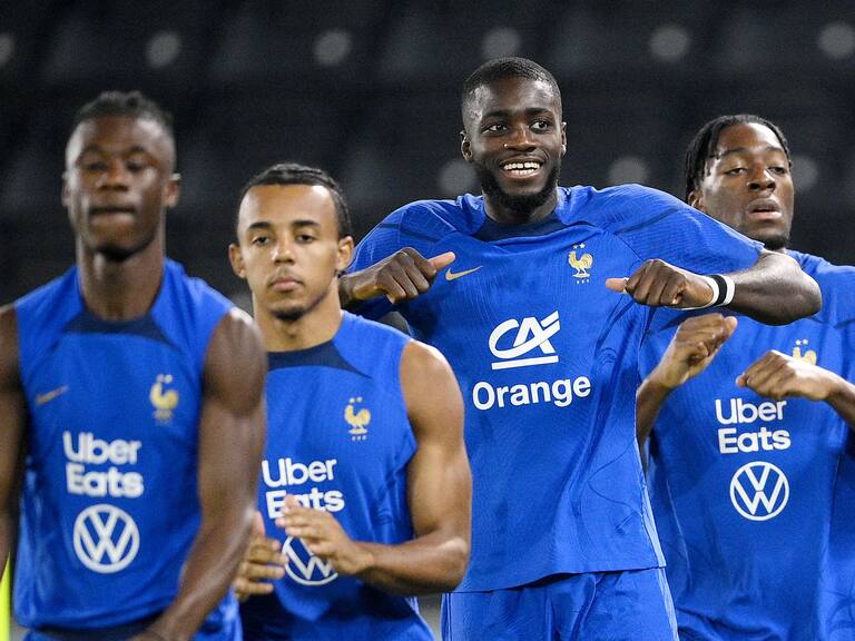 Entrenamiento de Francia.