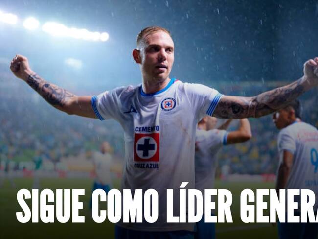 Cruz Azul rescata el triunfo ante León y sigue como líder del Apertura 2024