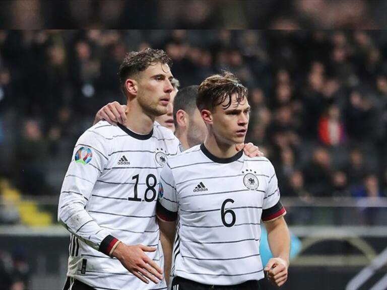 Leon Goretzka y Joshua Kimmich. Foto: Getty Images