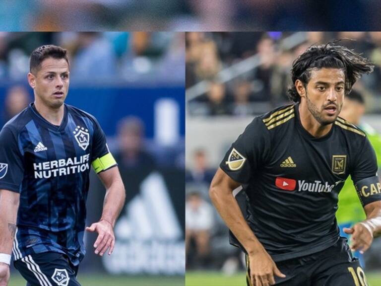 Chicharito Hernández y Carlos Vela. Foto: GettyImages