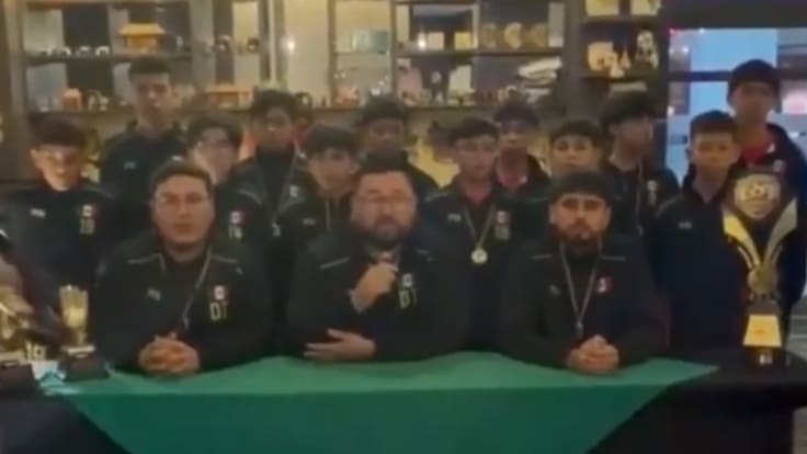 Equipo infantil mexicano de futsal queda varado en Colombia tras terremoto de 7.4; piden ayuda para regresar