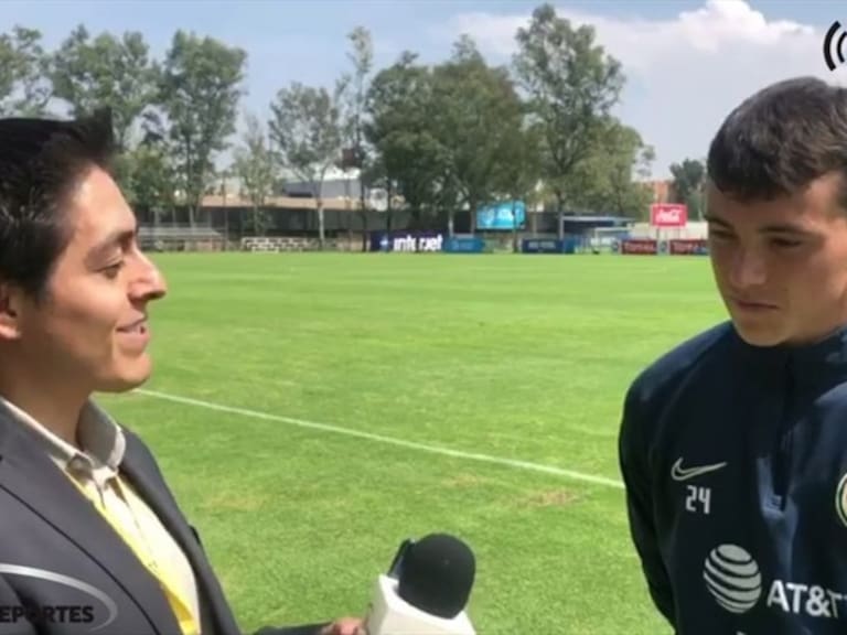 Federico Viñas en entrevista con W Deportes . Foto: W Deportes