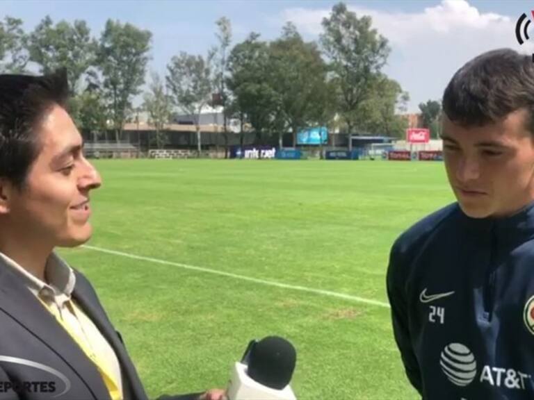 Federico Viñas en entrevista con W Deportes . Foto: W Deportes