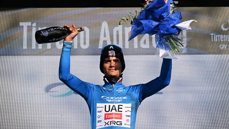 Isaac del Toro recupera el liderato del Tirreno-Adriático tras épica quinta etapa