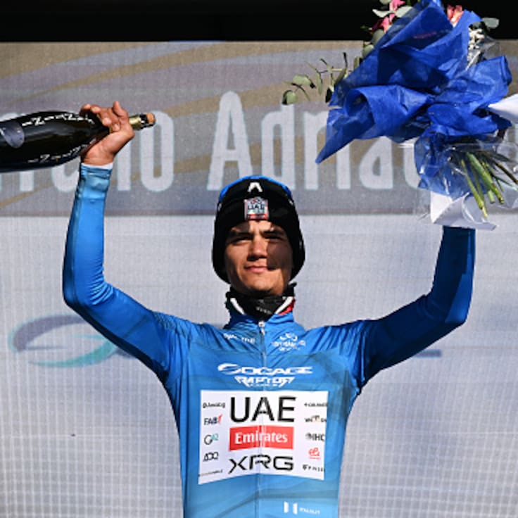 Isaac del Toro recupera el liderato del Tirreno-Adriático tras épica quinta etapa