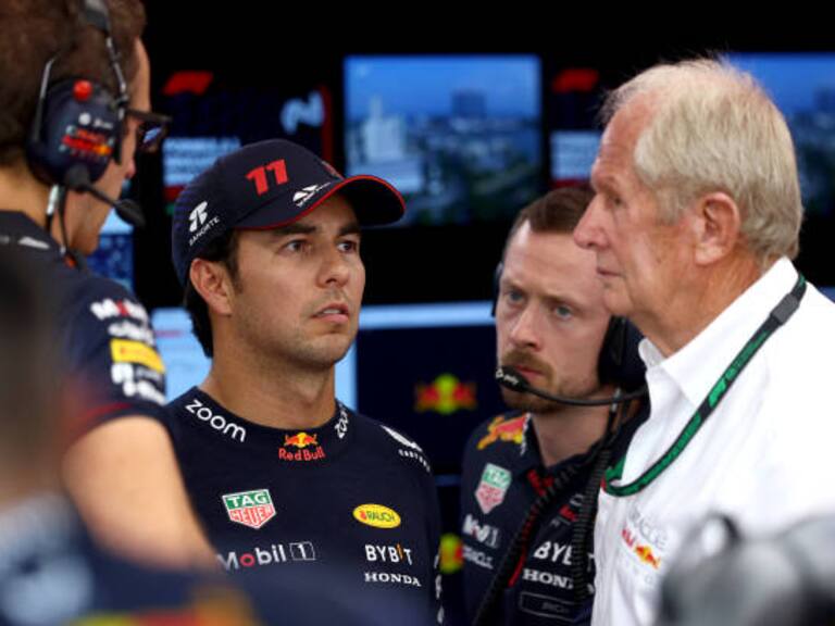 Helmut Marko acepta mal momento de Checo Pérez y revela la clave para recuperar su nivel