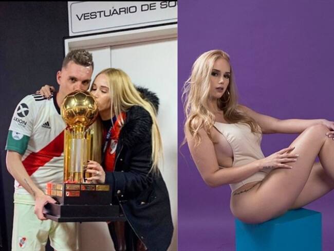 Daniela Rendón; pareja de Franco Armani