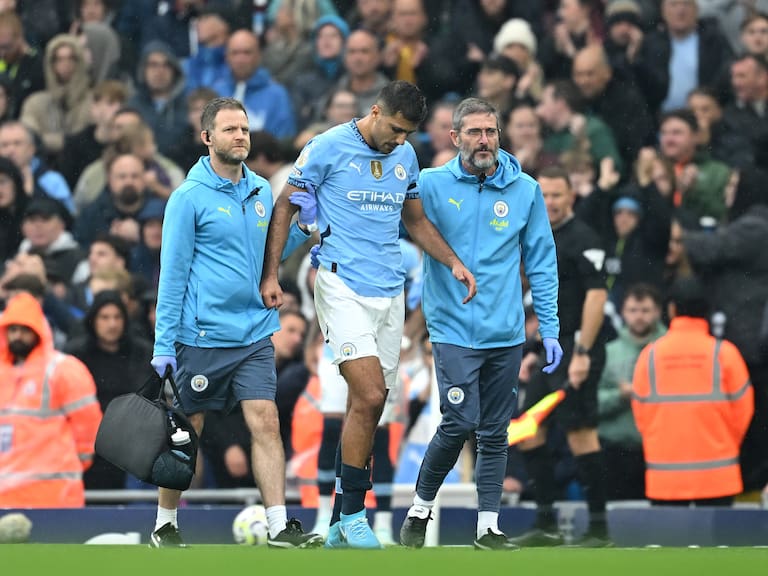 Rodri se lesionó en el juego del domingo ante el Arsenal
