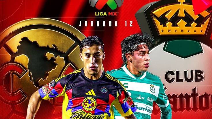 América vs Santos: EN VIVO, dónde, cuándo y a qué hora ver el juego de la Jornada 12 del Apertura 2025 Liga MX