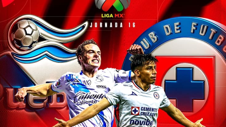 Cruz Azul vs Puebla: EN VIVO, dónde, cuándo y a qué hora ver el juego de la Jornada 16 del Apertura 2025 Liga MX