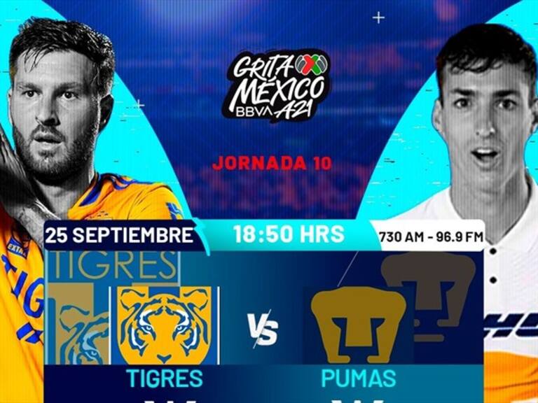 Tigres vs Pumas . Foto: wdeportes