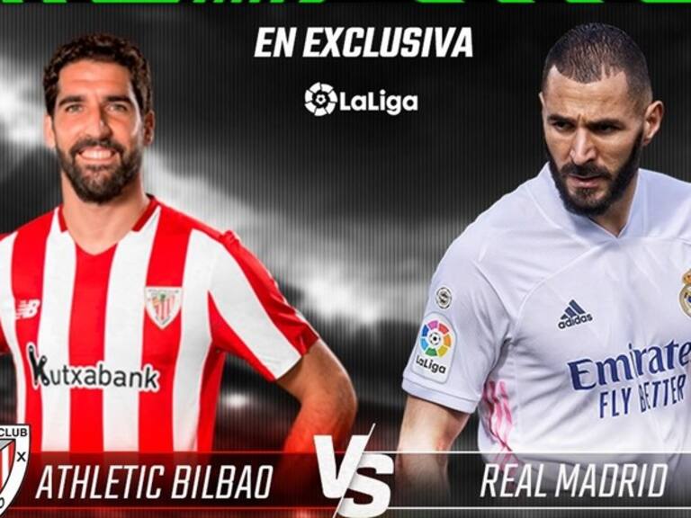 Athletic Bilbao vs Real Madrid . Foto: Especial