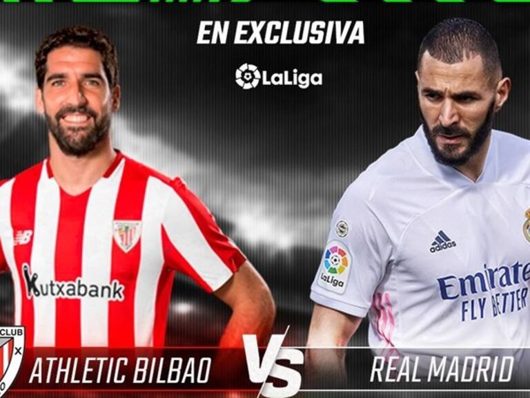 Athletic Bilbao vs Real Madrid . Foto: Especial