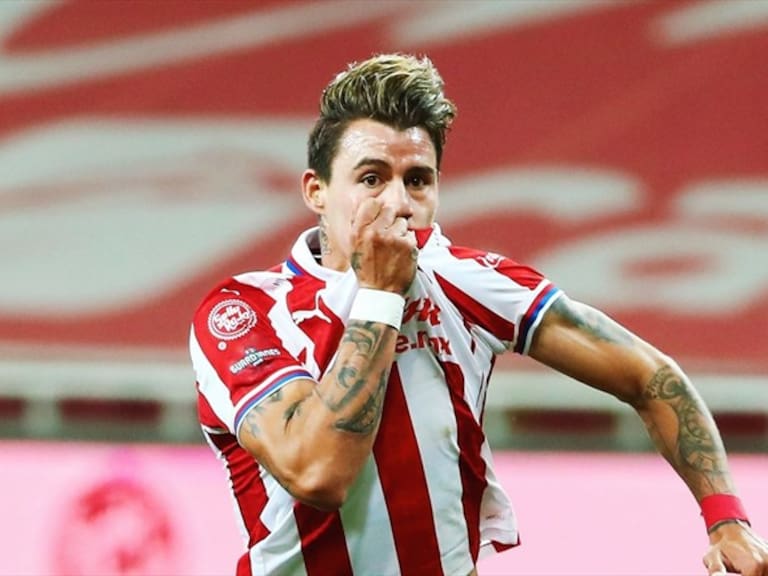 Cristián Calderón Chivas. Foto: twitter @Chivas