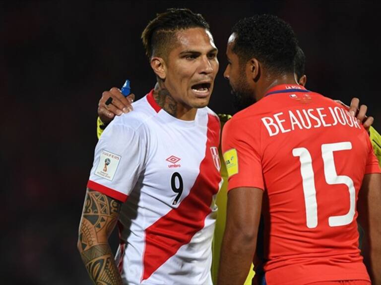 Chile vs Perú. Foto: GettyImages