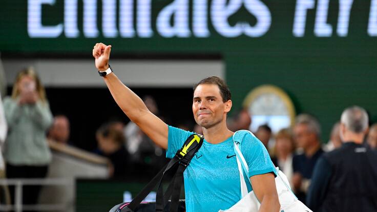 Rafael Nadal se despide de las canchas del tenis profesional