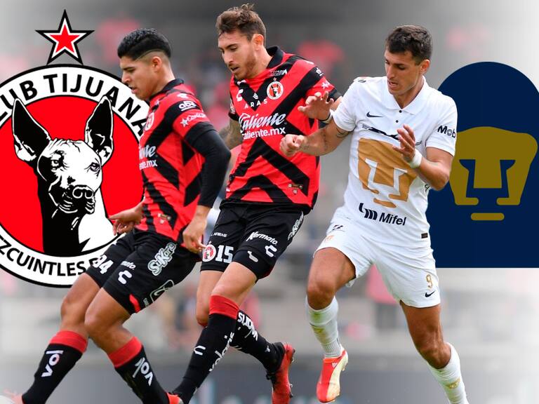 Xolos vs Pumas en vivo por W DEPORTES