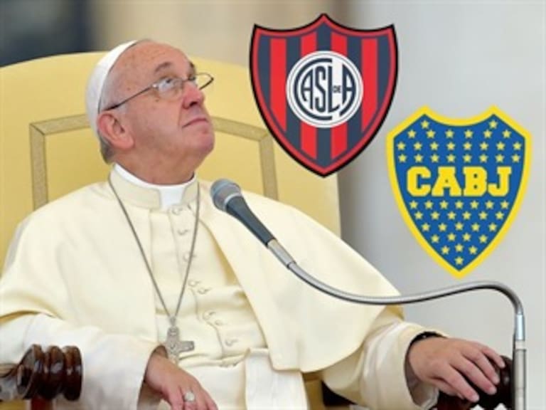 Pronostica el Papa Francisco una victoria de San Lorenzo